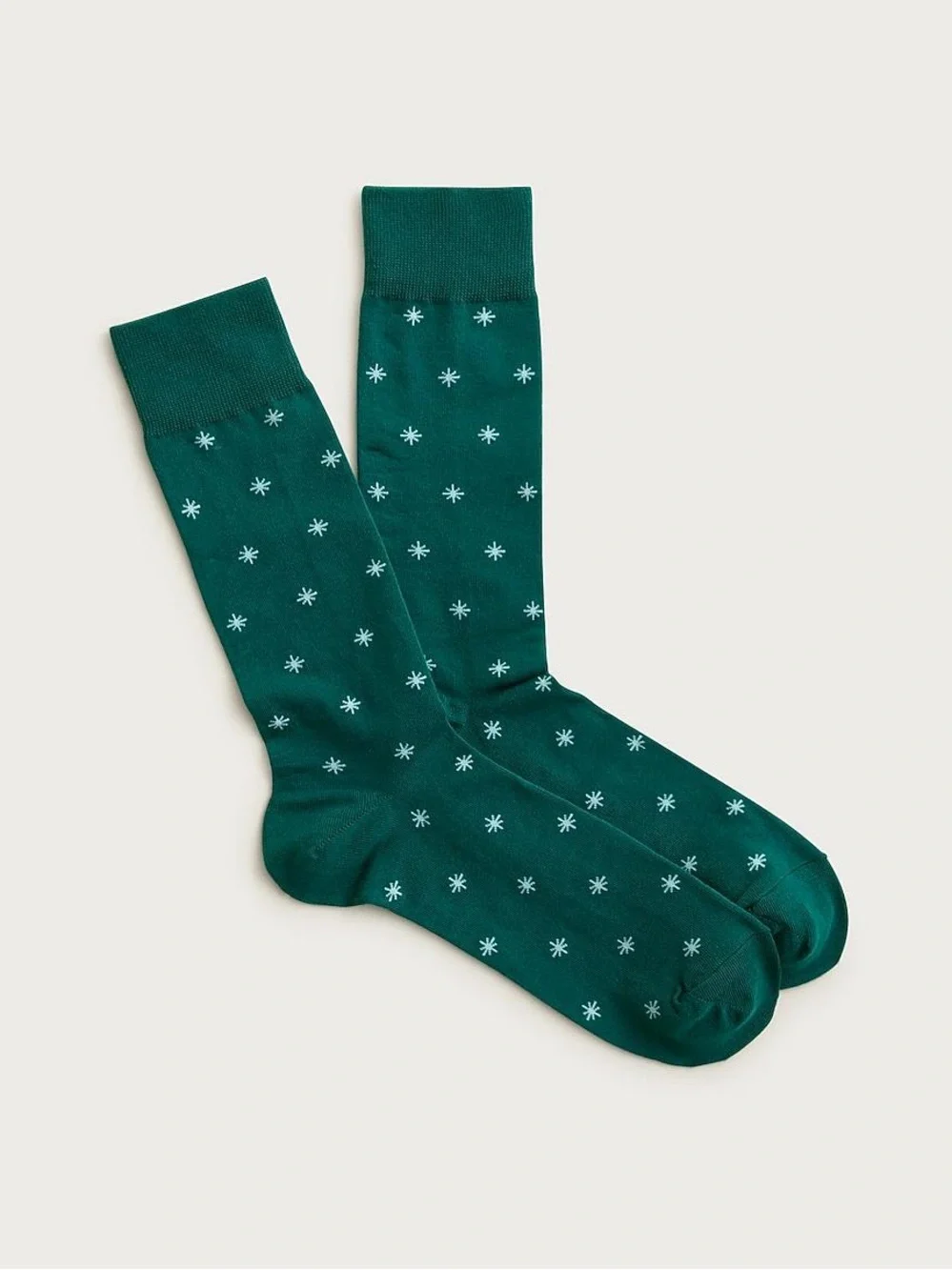 J crew green North Star critter socks